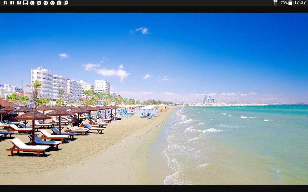 Panikos Beach Apartment I Larnaka Exterior foto